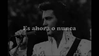 Its now or never  Elvis Presley letra en español [upl. by Nylireg]