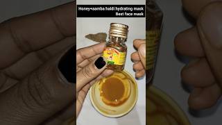 Honey face pack  Homemade face packs glowingskin youtubeshorts pharmacist [upl. by Wilfred]