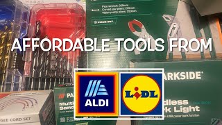 Affordable tools from Lidl Parkside amp Aldi Workzone 19 GIVEAWAY [upl. by Nelaf]