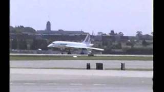 Concorde takeoff at Sydney [upl. by Aelaza]