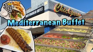 NEW BUFFET  Las Vegas  Chickpeas Mediterranean Cafe [upl. by Nudnarb815]