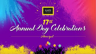 17th Annual Day Celebrations of SLATE  AMEERPET  LIVE  SLATE  The School [upl. by Atener]