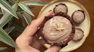 Healthy Dessert Or Snack Idea  Banana Cupcakes 🧁👩🏻‍🍳 [upl. by Carlile560]