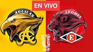 LIDOM  AGUILAS vs ESCOGIDO  EN PELOTA CON EL ROBLE  EN VIVO [upl. by Eeral460]