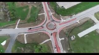 This new roundabout in rural Kentucky [upl. by Screens]