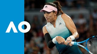 Timea Bacsinszky v Garbiñe Muguruza match highlights 3R  Australian Open 2019 [upl. by Coke]