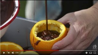 Molten chocolate orange campfire cakes [upl. by Pitzer221]