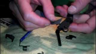 SIG 522 Swat Pistol Trigger Breakdown Including Sear Polishing And Trigger Job PART 3mp4 [upl. by Htessil94]