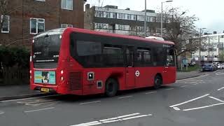 Enviro 200MMC Euro 6 ExEP SD62 Quality Line RATP SDE20276 YX17NXD Short Journey on the S3 Last Day [upl. by Ahsienak]