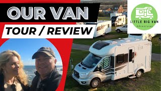 VAN TOUR  Autotrail Motorhome  RV Review  F60 [upl. by Anivlac]