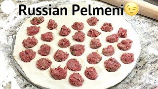 How to make Russian Pelmeni  пельмени  Armenian Style [upl. by Ahsal]