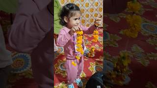 Agamya ne flowers k saath dance kiya agamya funny cutebaby youtubeshorts comedy fun [upl. by Rattan]