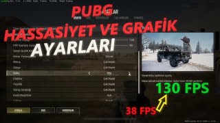 PUBG TÜM AYARLAR Steam PUBG FPS arttırma PUBG hassasiyet ayarlama [upl. by Cathy]