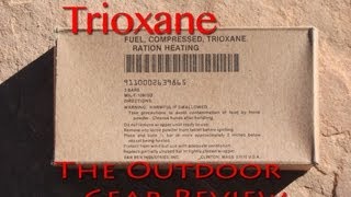 Military Surplus Trioxane Score  The Outdoor Gear Review [upl. by Spillihp579]