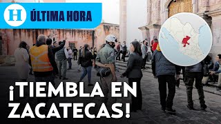 últimahora Se registra inusual sismo en Zacatecas te contamos los detalles [upl. by Ddej]