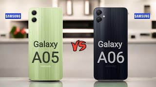 Samsung Galaxy A05 4G vs Samsung Galaxy A06 4G [upl. by Nnael]