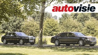 RollsRoyce Phantom vs Bentley Mulsanne [upl. by Nyleek901]