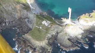 Lundy Island Gyrocopter Flight [upl. by Alenas45]