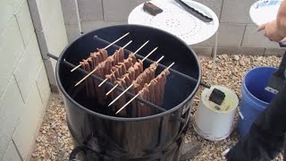 Beef Jerky in a Pit Barrel Cooker [upl. by Rabkin]