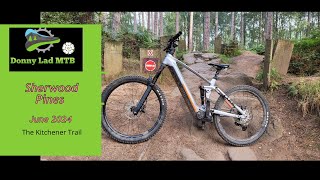 Sherwood Pines The Kitcher Trail Red Trail [upl. by Halona]