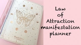 Law of attraction manifestation planner flip  Freedom Mastery [upl. by Nikos]