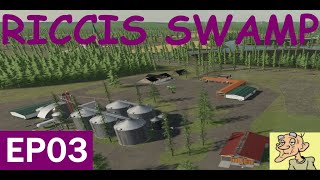 FS22 Riccis Swamp EP03 Sorting out equipment [upl. by Etteoj]