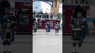 The Poppy Appeal is the Royal British Legions biggest fundraising Liverpool Street station London [upl. by Chandler]