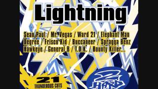 Lightning Riddim Mix 2000 By DJWOLFPAK [upl. by Oinolopa]