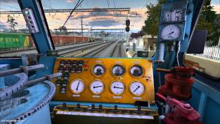 Запуск ВЛ101628 в Trainz 2012 [upl. by Learsiy]