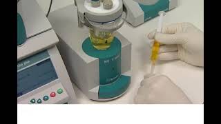 Metrohm KF Titration Liquid Sample 40 [upl. by Halli]