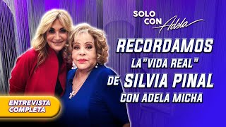 Homenaje a la MATRIARCA Silvia Pinal con Adela Micha  Solo con Adela [upl. by Ydneh]