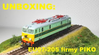 UNBOXING EU07205 firmy PIKO [upl. by Imefulo382]