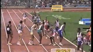 Mens 4x400m Relay Final at the Barcelona 1992 Olympics [upl. by Kiel]