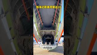 中國珠海航展中的運20大飛機 The Y20 in the China Zhuhai Airshow [upl. by Wailoo]