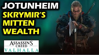 Skrymirs Mitten Wealth Chests Locations  Jotunheim Wealth  Assassins Creed Valhalla [upl. by Otinauj]