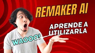 APRENDE A CAMBIAR LA CARA EN TUS FOTOS Y VIDEOS CON REMAKER AI [upl. by Forster]