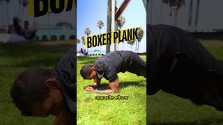 Boxer Plank for RockSolid Abs [upl. by Lyrad]