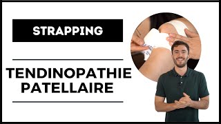 STRAPPING POUR TENDINOPATHIE PATELLAIRE [upl. by Serrano]