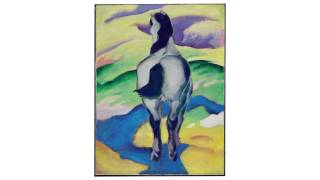 Franz Marc Blaues Pferd II Blue Horse II 1911 [upl. by Eseeryt166]