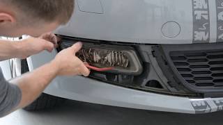 Fog light removal VW Polo 6r [upl. by Ietta]