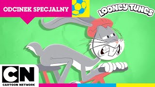 Królik Bugs próbuje kolarstwa górskiego 🚲 To właśnie sport doktorku  Zwariowane Melodie Sport [upl. by Mehta]