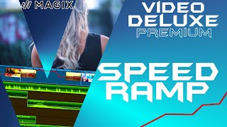 Slow Motion und Speed Ramp  MAGIX VIDEO DELUXE 2020  Anfänger Tutorial Deutsch [upl. by Omrellug906]