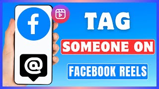 How To Tag People On Facebook Reels  Tag Someone On Facebook Reels [upl. by Jenne]