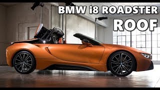 2019 BMW i8 Roadster Roof Operation  Up Close [upl. by Vassaux]