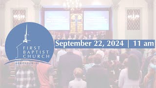 FBC Demopolis Sunday Worship  September 22 2024 [upl. by Claudette]