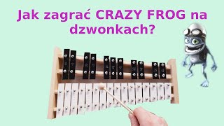 AXEL F CRAZY FROG 🎶  Dzwonki chromatyczne cymbałki Instrumental cover amp tutorial [upl. by Ycal169]