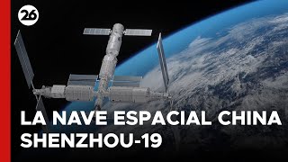 Shenzhou19 se acopla con éxito a estación espacial china [upl. by Cerallua]