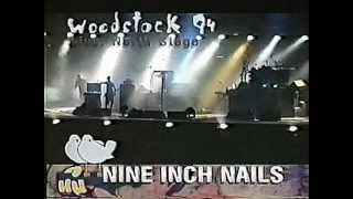 NIN Woodstock 94 pinion terrible lie HD enhanced Nine Inch Nails Live [upl. by Adalbert16]