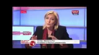 Marine Le Pen esttelle antisémite  Guillaume Durand pose la question [upl. by Leckie]