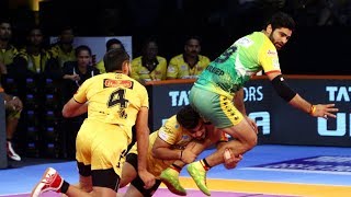 Pro Kabaddi 2018 Highlights  Patna Pirates Vs Telugu Titans  Hindi [upl. by Ynohtnaeoj]